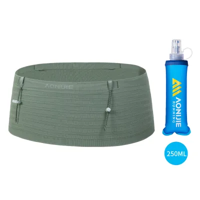 AONIJIE W8116 Hydration Running Belt with 250ml Soft Flask for Women and Men Large Capacity & Lightweight for Cycling Climbing Marathon