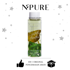 Npure Face Toner Centella Asiatica | Untuk wajah bebas jerawat dan cerah