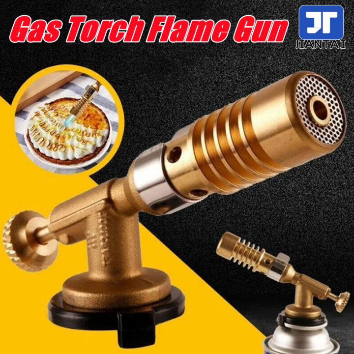 Portable Gas Torch Flame Gun all bronze Brazing Welding Nozzle Propane