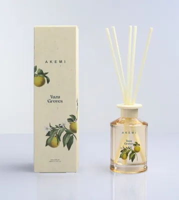 Tinh dầu thơm Akemi Reed Diffuser Zen Garden khuếch tán bằng sậy 200ml 1 chai