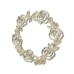 Wreath Metal Die Cuts Carbon Steel Cutting Dies Embossing Stencils for Photo Journal Scrapbooking Decorations