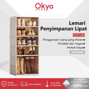 Lemari Kabinet Rak Sepatu Rak Sepatu Kapasitas 20 Pasang Sepatu Lemari Sepatu Lipat Pintu Transparan Lemari Lipat