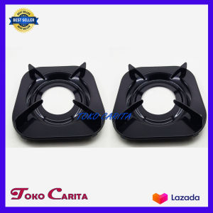 TEBAL !! Tatakan Tungku Kompor Rinnai Kaki 4 TIDAK MUDAH MENGELUPAS By TOKO CARITA Bahan Cat Powder Coating Ukuran 22X22X4.3 Cm Cocok Untuk Berbagai Tipe Kompor Rinnai - Lazada