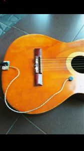 PICK UP GITAR ELEKTRIK AKUSTIK SPUL GITAR TEMPEL SPOL GITAR PIEZO TRANDUSER