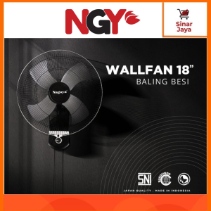 NGY / NAGOYA NF-18 WF Wall Fan / Kipas Angin Dinding 18 Inci (Besi)