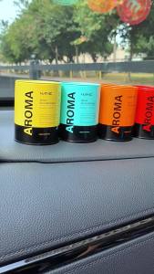 YFD  Long-lasting Deodorant Large Capacity Tin Can Fragrance Cream Plant Extract Long-lasting Fresh Scent Solid Car Air Freshener