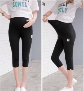 [Size 40 đến 80kg] Quần Legging bầu lửng cao cấp vải thun cotton mềm mát co dãn thoải mái không xù không nhăn đàn hồi tốt có lưng thun điều chỉnh có size tới 80kg