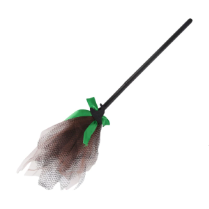 Trang trí Halloween Necromancer thời trang bàn chải với có thể tháo rời Sheer Net mỏng an toàn chất