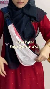 🇲🇾𝐑𝐄𝐀𝐃𝐘 𝐒𝐓𝐎𝐂𝐊🇲🇾 Baby Carrier Wrap Newborn Nursing Towel Four Seasons Sling Wrap Breathable Multifunctional Carrier