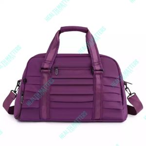 ♥️🇸🇬 Tote bag detachable shoulder sling travel bag gym bag shoe compartment waterproof fabric BIG capacity multi colour