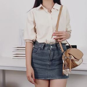 2026 New womens bag for spring and summer fashionable commuter small round bag casual shoulder bag stylish crossbody bag