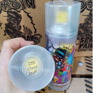SASIN Spray Paint Cat Semprot Cat Duco Terbaik 400ml Besar - Pilok Warna Putih Clear Hitam Silver Hitam Doff Merah Kuning Hijau Biru Candy Tone Hi-temp 400cc-BESAR