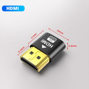 HDMI Dummy Plug Virtual Display Adapter DP Dummy Plug 4K Display Emulator