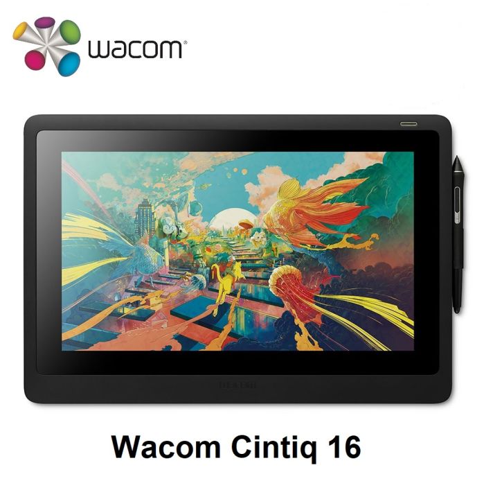 Wacom Cintiq 16 Creative Drawing Pen Display Tablet with Pro Pen