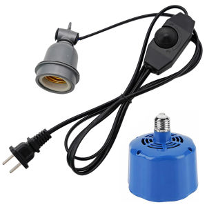 100-300W 220V Cultivation Heating Lamp Thermostat Fan Heater for Chicken Pigs Egg Incubators Warm Tools