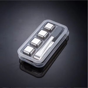 Stainless Steel Ice Cubes 304 Food-Grade for Whiskey Freezing Beer Household Use Beer Chilling Ice