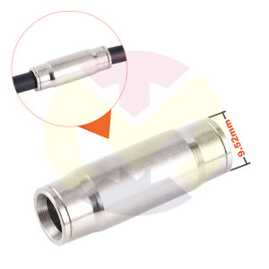 Đế giữa bằng đồng nối nhanh ống nước 9.52mm