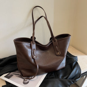 IELGY High-End Feeling Large-Capacity Bag Trendy Portable Fashion Tote Commuter Class Shoulder Bag