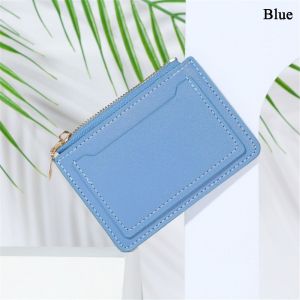 INNEED Girls Pouch PU Leather Card Holder Short Wallets Mini Coin Purse Money Bag