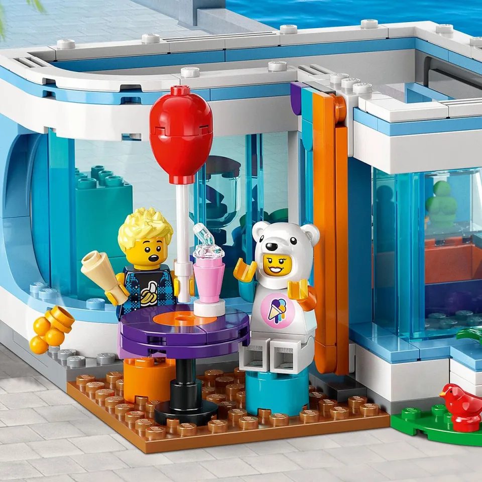 LEGO City 60363 Ice-Cream Shop Building Toy Set for Kids Aged 6+