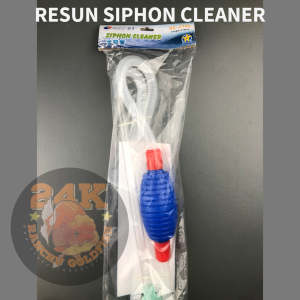 RESUN SIPHON CLEANER VACUUM PUMP WITH GRAVEL CLEANER FOR AQUARIUM AND POND HEAVY DUTY