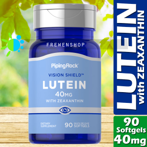 LUTEIN 40mg with ZEAXANTHIN 90 Softgels for Good Eye Sight Health Vision Marigold Supplement
