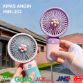 KIPAS ANGIN MINI PORTABLE RECHAREABLE KIPAS FAN MINI 202. 