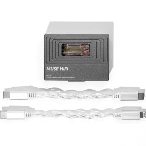 MUSEHiFi M3 Ultra JAN6418 Vacuum Tube Portable USB-C DAC & AMP TypeC Decoding Headphone Amplifier