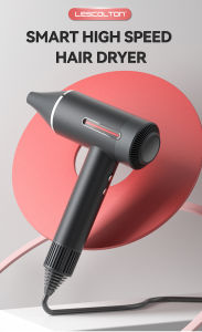lescolton LS-091 High speed hair dryer intelligent digital display hair dryer Brushless motor 110000 RPM negative ion high speed hair dryer