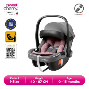 Sweet Cherry Perfect SCR Series ECE UN R129 Baby Car Seat AY329 SCR23 i-Size Carrier Infant Car Seat with Headrest Adjustment