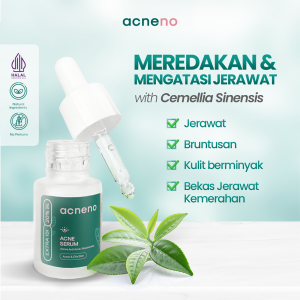 Acneno Acne Serum – isi 12Ml | Membantu Meredakan Jerawat Bruntusan | Original BPOM