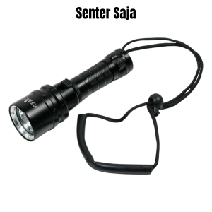 COD YUPARD Senter Selam Anti Air Tahan Lama 24 Jam Waterproof L2 1200 Lumens Baterai 6000mAh+Charger