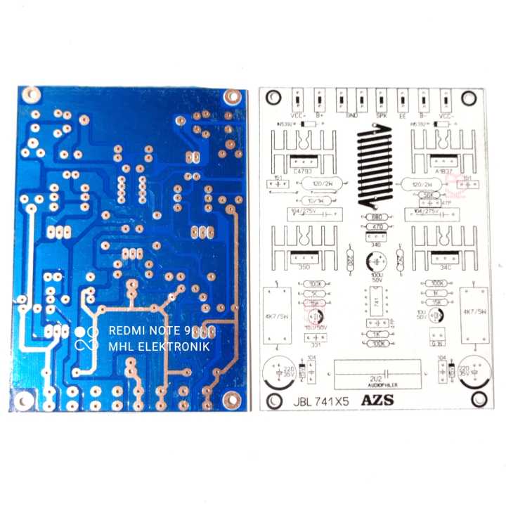 PCB Super Driver JBL 741 X5 Professional Power From Crest Audio USA
