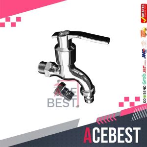 ACEBEST Kran Air Kran Kamar Mandi  Kran Tembok Kran Taman SLT-40