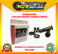 Handle Grip for Motorcycle / Big Bikes / Scooters Barracuda Italian Design - High Quality. 