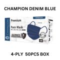 Neutrovis/Zero Degree safety plus 4 Ply Adult Face Mask Disposable Medical Mask Great Protection Medical Surgical Premium Face Mask 3PLY HOWMASK  Pelitup Muka 50pcs box. 