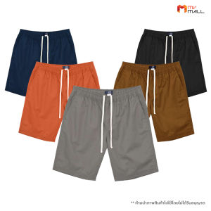 (พร้อมส่ง) ARROW LITE กางเกงขาสั้นเอวยางยืด กระเป๋าลึก ผ้า Cotton 100% จำนวน 5 ตัว 5 สี