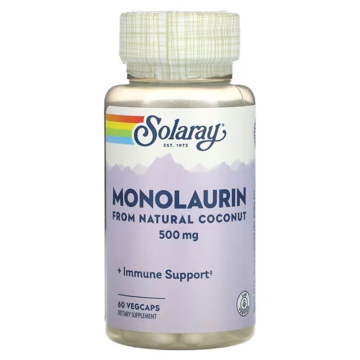Monolaurine 700 Mg - 90 Capsules | Boost Immunitaire & Soin De La Peau | Végétalien | Fabriqué Au Royaume-Uni