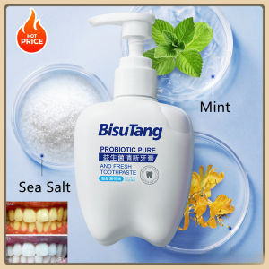 ขายร้อน โปรไบโอติกฟันฟอกสีฟันยาสีฟันกำจัดสีเหลืองตาตาร์กำจัดกลิ่นปาก Spironella ฟันผุไวท์เทนนิ่งการดูแลฟัน kirkan karang gigi มิ้นท์ฟรีฟลูออไรด์ลมหายใจสดชื่นป้องกันฟันผุลมหายใจสดชื่น