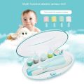 Multi-fungsional electric baby pemangkasan kuku sepanjang 360 derajat untuk menggiling dua jenis roda gigi untuk mengecilkan suara rendah dengan getaran rendah. 