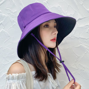 Mũ Vải 2 Mặt Chống Nắp Solid Color Korea - 100style