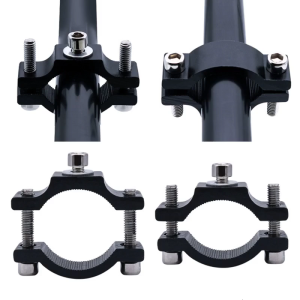 Universal Aluminum Alloy Motorcycle Handlebar Mount Holder for LED Light Great Performance