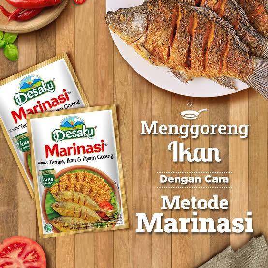 Desaku Bumbu Marinasi Tempe Ikan Dan Ayam Goreng Organic Halal