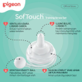 Pigeon Softouch Training & Drinking Straw Set Dot dan Sedotan Botol Susu Bayi. 