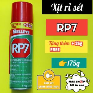 Bình Xịt RP7 SELLEYS 150g 175g 300g 350g Mùi Thơm Xịt Bôi Trơn Và Bảo Vệ Thiết Bị Chống Rỉ Sét