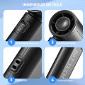 BOT TECH Handheld Fan BT-T700 Portable Jet Fan Rechargeable USB Fans With Strong Wind. 