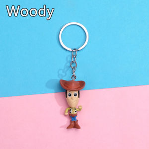 Disney Toy Story Figure Buzz Lightyear Woody Forky Desktop Ornaments Collection Doll Bag Car Keychain Home Decoration Kids Gifts