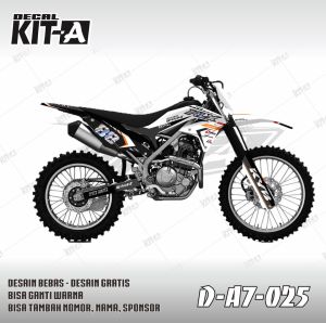 Decal klx 230 stiker motor KLX 230 cutting hologram A3-025 A3-027