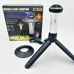 COD ตะเกียง 2200mAh ไฟแคมป์ ไฟฉาย + ขาตั้ง + อุปกรณ์เสริม สินค้าของแท้ พร้อมส่งจากไทย Goal ZERO Black lighthouse