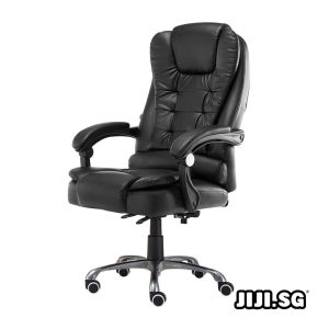 (JIJI.SG) BOSS Office Chair with/without Leg Rest - Home Office Chairs / Gaming Chair/ Furniture Self Assembly Required! / jt